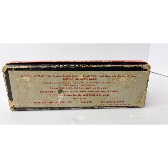 Vintage The York ~ Texan Model ~ Nut Sheller Nutcracker ~ San Angelo, TX ~ USA - Picture 4 of 12
